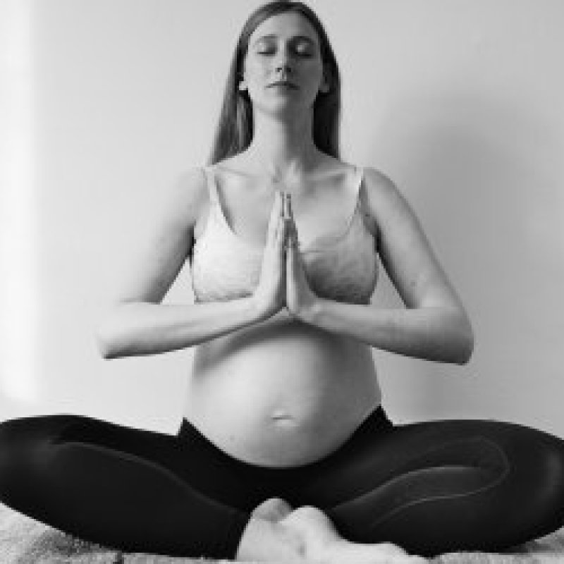 Pregnancy Yoga in English